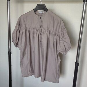 Paul & Joe Sister vintage gray blouse shirt